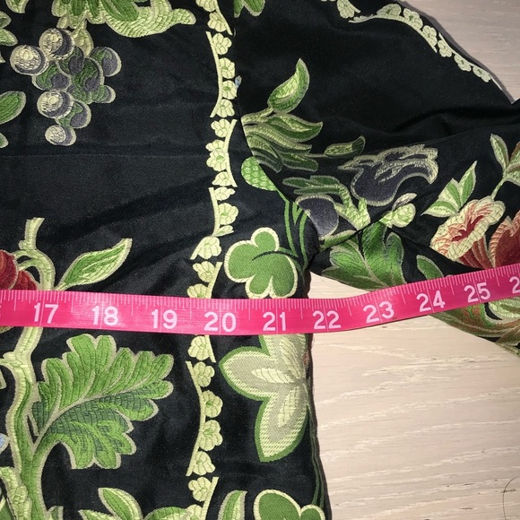 Rare Citron Santa Monica Embroidered jacket cardigan sz small S - Picture 5 of 7